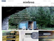 Tablet Screenshot of mimbrea.com